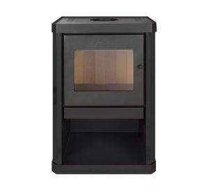 Estufa a leña 10000W Classic 400 negro satinado