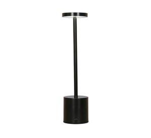 Lámpara sobremesa USB luz cálida Kerti negro