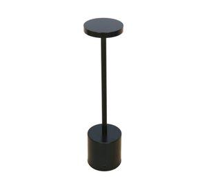 Lámpara sobremesa USB luz cálida Kerti negro