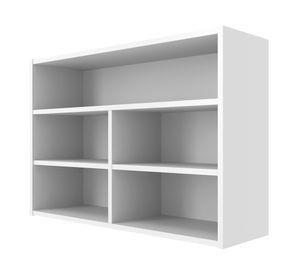 Repisa 5 espacios Compaq blanco Be Design.
