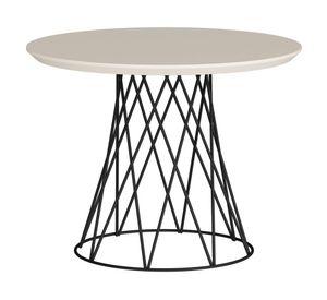 Mesa de centro perla/negro Be Design.