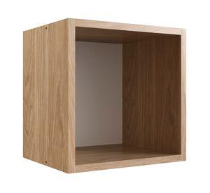 Repisa cuadrada Honey café / blanco Be Design