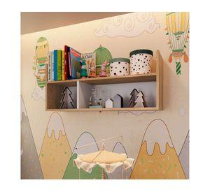 Repisa Honey cubo café / blanco Be Design