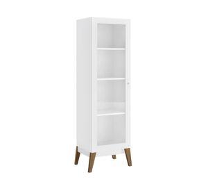 Vitrina 1 puerta Amber blanco Be Design