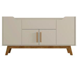 Buffet 1 cajón Future blanco invierno/canela