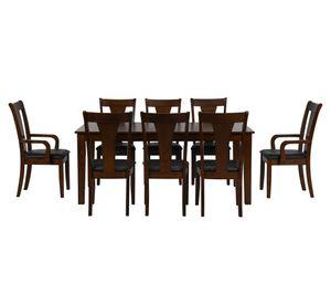 Comedor 8 sillas café Cic