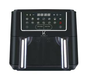 Freidora de aire Dual edition negro 9 lt
