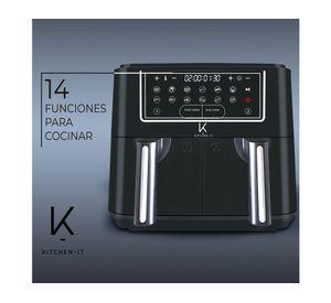 Freidora de aire Dual edition negro 9 lt