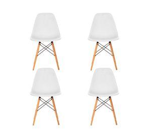 Pack 4 sillas Eames DSW blanco Form Design