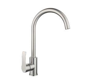 Monomando lavaplatos Steel FX gris