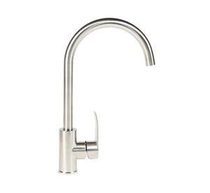 Monomando lavaplatos Steel FX gris
