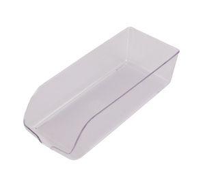 Organizador 35x14x10 cm acrílico transparente.