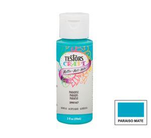 Pintura acrílica 59 ml paraíso mate Testors Craft