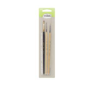 Pincel Premium 3 piezas Testors Craft