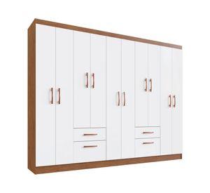 Clóset 10 puertas 2 cajones 2 zapateras 22810 Nórdico