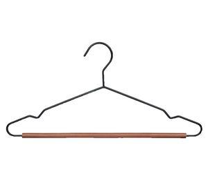 Colgador metal/madera 3 piezas