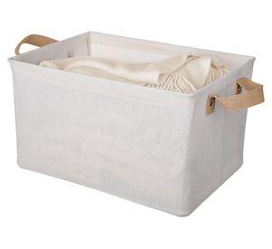 Canasto con asa crudo 21x26x37.5 cm