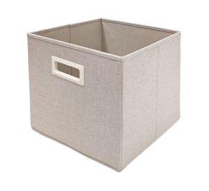 Canasto plegable textil alto 30x30x30 cm