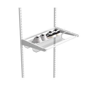 Organizador retráctil malla blanco