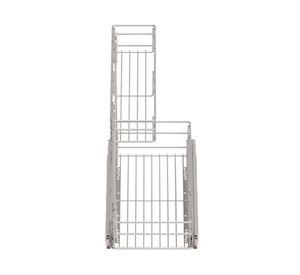 Organizador retráctil interior Cromado 2 niveles M