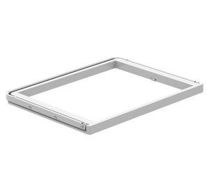 Marco decorativo retráctil canastos blanco
