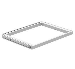 Marco decorativo retráctil canastos blanco