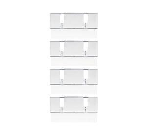Clip marcador caja transparente 4 unidades