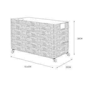 Hamper bajo Trenzado 50 lt