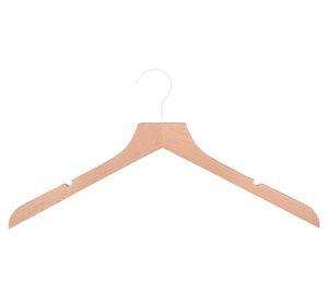 Colgador angosto madera 10 piezas