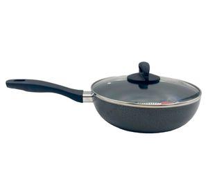 Wok con tapa Bastone gris 2.8 lt