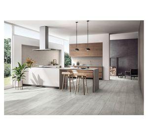 Porcelanato Cairo Plus blanco ceniza 15x90 cm 1.08 m2