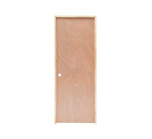 Puerta Interior Terciado 70x200 cm Igal Precolgada cm Igal izquierda con perforación.