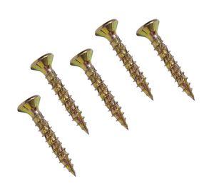 Tornillo turbo screw Torx 8 4.0x30 mm zincado iridiscente 5 unidades