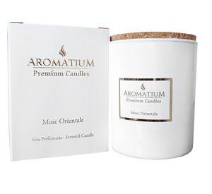 Vela Premium Candles musk oriéntale 140 g
