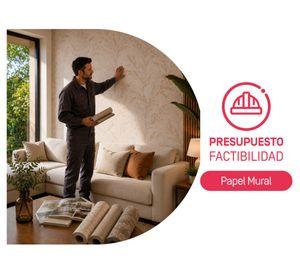 Visita de factibilidad papel mural