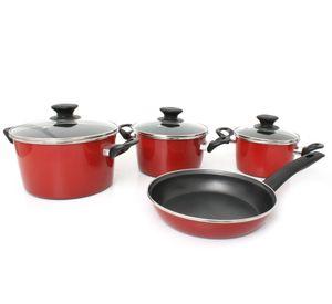 Batería 7 piezas Coral rojo Magefesa