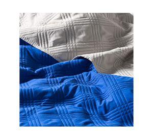 Quilt King Bicolor cobalto/arena