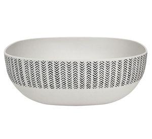 Bowl cuadrado Flechas biobamboo 20x8 cm 1.5 lt