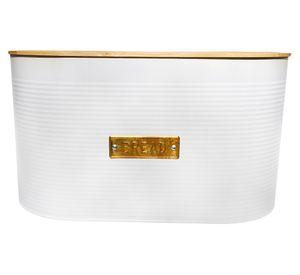 Panera placa dorada Bread blanco 33x18 cm