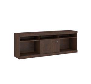 Rack TV 75" 1 puerta Beatriz café