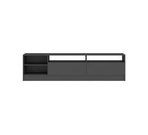 Rack TV 75" 2 puertas Moyan gris