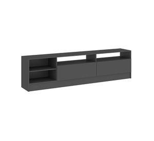 Rack TV 75" 2 puertas Moyan gris