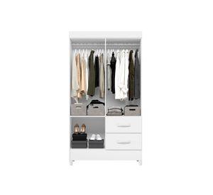 Clóset 4 puertas Mobi blanco