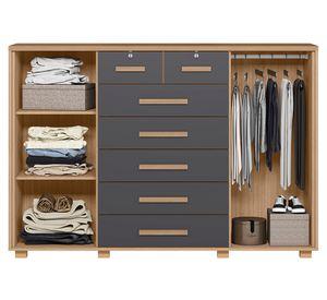 Cómoda 7 cajones Fontana gris
