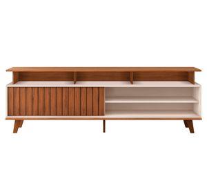 Rack TV 70" Flow freijo/off white
