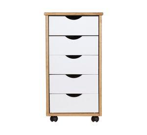 Gabinete Lucia 5 cajones 64.5x39x34 cm