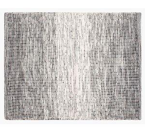 Alfombra Cairo algodón negro 170x240 cm