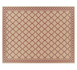 Alfombra 200x285 cm Sisal daw rojo Idetex