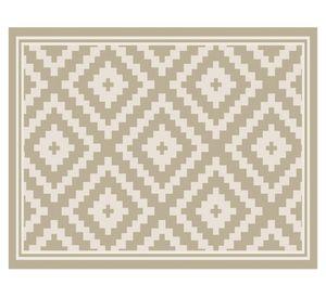 Alfombra de cocina 40x60 cm Rombos arena