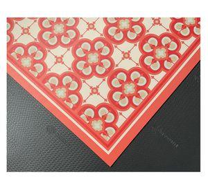 Alfombra de cocina 40x60 cm Flor Árabe coral